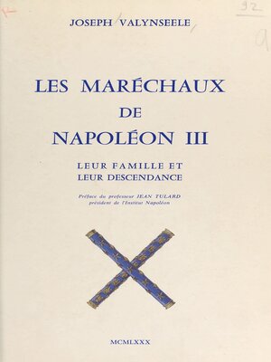 cover image of Les maréchaux de Napoléon III